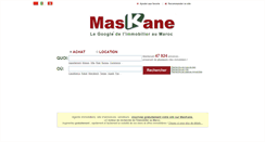 Desktop Screenshot of maskane.com
