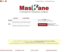 Tablet Screenshot of maskane.com